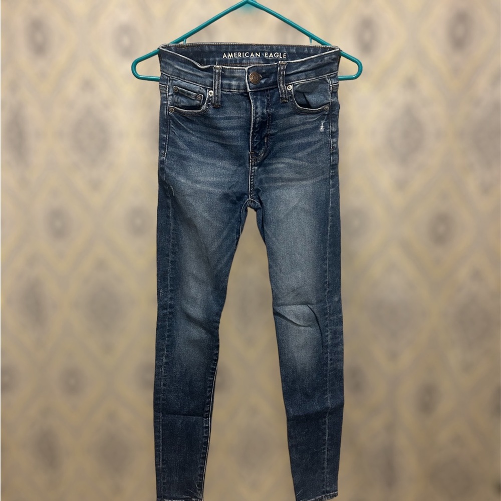 AE high rise jeggings